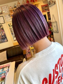 ヘア メイク ココ(hair make coco) 初めましてのワインレッドカラー(*´▽｀*)