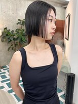 ノエ(noe) ミディアムヘア/デザインカラー/フェイスフレーミング/栄h196