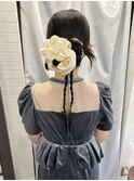 結婚式ヘアセット