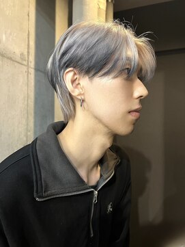 ステン(sten) エンドカラー×ホワイトシルバー