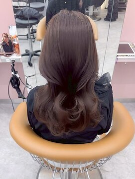 ロンドリゼル 札幌(Lond RiseL) マロンベージュ/オリーブグレー/ブリーチなし/ボブ/小顔札幌