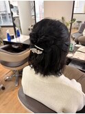 結婚式のヘアセット~
