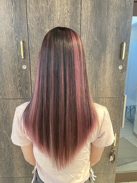 アジールヘア 池袋東口店(agir hair) アンブレラカラー/ピンクカラー/レイヤーカット/デザインカラー