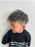 波巻きツイストスパイラルパーマ/フェザーパーマ/眉毛/メンズ