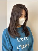 レイヤーカット×モカベージュ☆