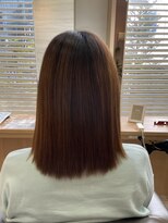 ウイバイファースト(u'i by first) ワンレン グレージュ スタイル