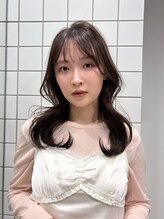 ソト 銀座(soto.)&nbsp;ミディアムレイヤーカット/大人ガーリー/ピンクベージュ/銀座