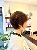 ナチュラルブラウン/髪質改善/大人可愛い