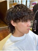 無造作ウェーブウルフ【小倉北区神岳】