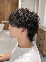 ネオリーブウリ 二子玉川店(Neolive uri)&nbsp;リバースセンターパートニュアンスパーマウルフダウンバング