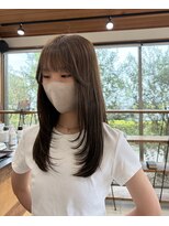 フィール アドバンス 袋井(feel advance) 顔周りレイヤーカット