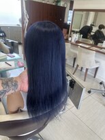 エーデル(EDEL) 髪質改善トリートメント・カラー【ブルーブラック】
