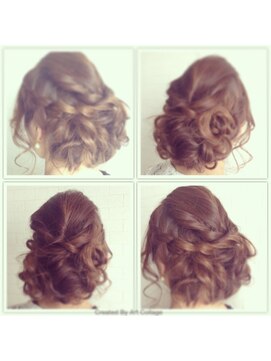 ヘアメイクサロンシャルメ(Hair Make Salon CHARMER) 大人シニヨン