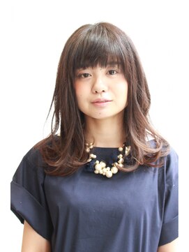 アールヘア ナチュラルアンドオーガニックサロン 外ハネカールボブ【マットアッシュカラー】