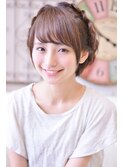 ショートボブの編みこみアレンジ【メイズ東中野・鍛波良志行】