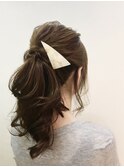 ポニーテールヘアアレンジ【表参道青山原宿】