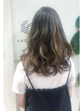アンドライフ 市原店(AND LIFE) ハイライト×グレーアッシュ