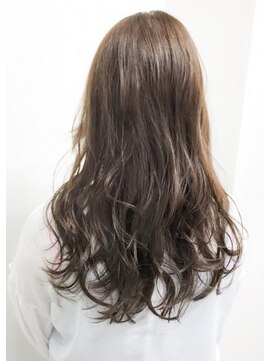 クアトログランシュ 水戸店(QUATRO×GranCieux) リラクシーカール デジタルパーマ セミロング★QUATRO★