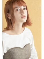 ミンクス 原宿店(MINX)&nbsp;抜け感ストレート外ハネボブ