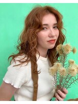 キズキ(KIZUKI)&nbsp;【KIZUKI】秋の暖色カラー  orange   ×  ベージュ