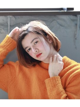 ラべリー 池袋(LOVELEY) ナチュラルショート　ヘアカラー　【池袋】