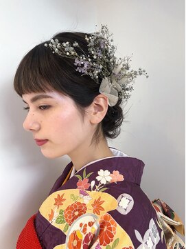 ビファインイーハアヴェダ(Befine e-ha AVEDA) ボブ×柔らかアップスタイル★