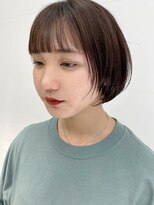 テトヘアー(teto hair) 丸みショートボブ　春カラー