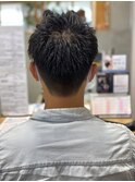 メンズ刈り上げ2ブロックスタイル