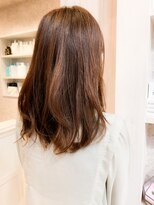 キャアリー(Caary)&nbsp;福山市美容院キャアリー人気イルミナカラーcaaryとろみベージュ