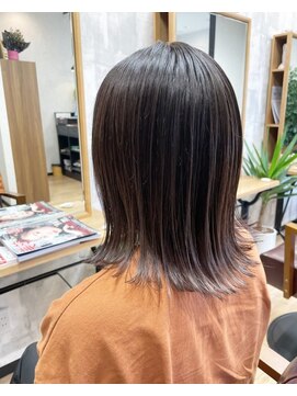 シアン(CYAN) バレイヤージュラベンダー