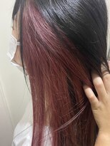 ルー(loup)&nbsp;インナーカラー/イヤリングカラー/ダブルカラー/ピンク