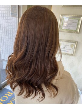 サロンロダン(SALON RODAN) ハニーベージュ(プレミアム髪質改善カラー)