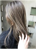 白髪が気になる方でもできる外国人風ハイライト
