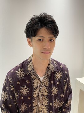 エデュコスゥリール(educo per sourile) 無造作メンズパーマスタイル