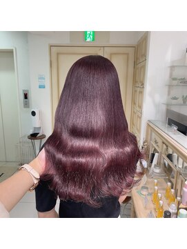 フォルテ 表参道店(FORTE) 暗髪ツヤツヤピンクブラウン