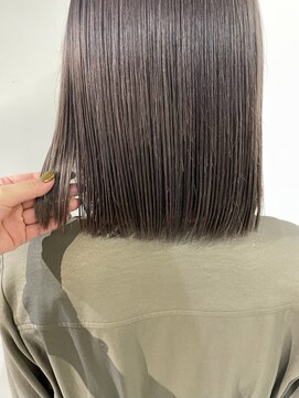 アッド バイ ケーツー(add by K-two) ボブ×透明感ベージュ