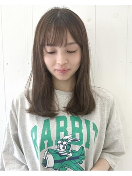 ハート(HART) 赤み消しベージュ×ストレート