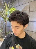 【ZESTfino 三谷海斗】スパイキーショート×ピンパーマ