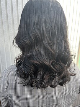 ブルーモスク トウキョウ(TOKYO) 可愛いコテ巻き風パーマ