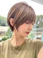 プルーヴ 秋葉原(prove)&nbsp;30代40代大人女性/前髪ありショートボブ/ショートヘア/髪質改善