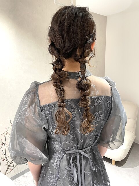 オシャレツインアレンジ☆