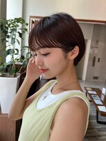 アンバー 池袋(amber)&nbsp;ハンサムショート/オリーブベージュ/ウェットヘア[池袋駅]