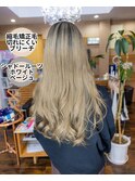 バレイヤージュ　積み重ねアップデート！