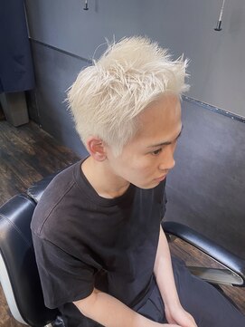 スマイルヘア 浦和店(Smile hair) スパイキーショート/短髪/束感/<理容室>[浦和/メンズ]
