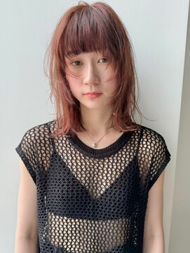 ディッセンバー 渋谷(December) レッドブラウン/レイヤーカット/ミディアム