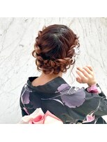 シャルメ 池袋(CHARMER)&nbsp;編み込みアップ！ボブでもOK！