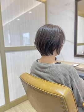 ラポールヘアー(rapport hair) 大人軽めショートボブ*
