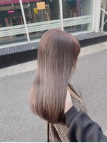 ワンズ リー 上大岡店(One's ly) 前髪/アンブレラカラー/こなれミディ/イメチェン/ウェーブパーマ