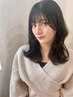 【中屋指名】大人韓国レイヤーカット+カラー+高保湿トリートメント ￥12100