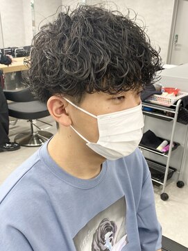 エイト メン 渋谷店(EIGHT MEN) 波巻きパーマ（渋谷/マッシュ/スパイラル/無造作ヘア）